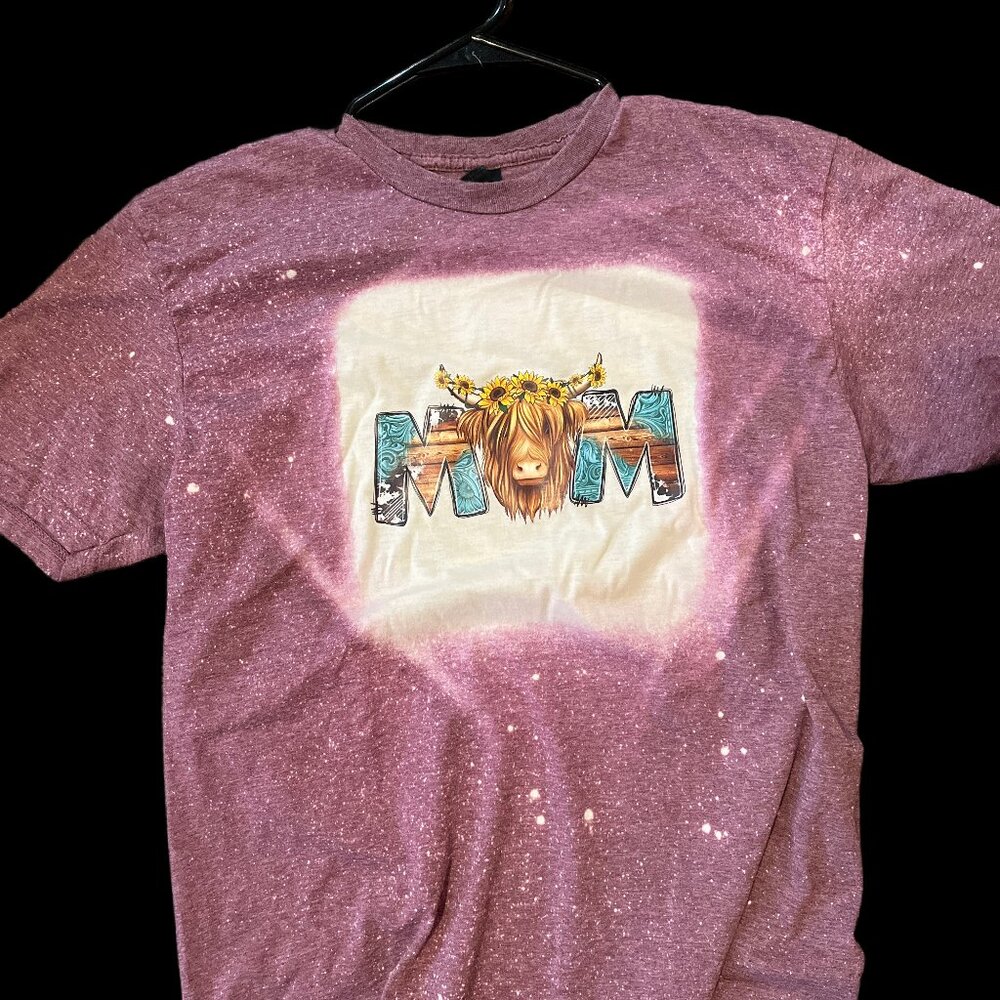 Higland Cow MAMA tshirt